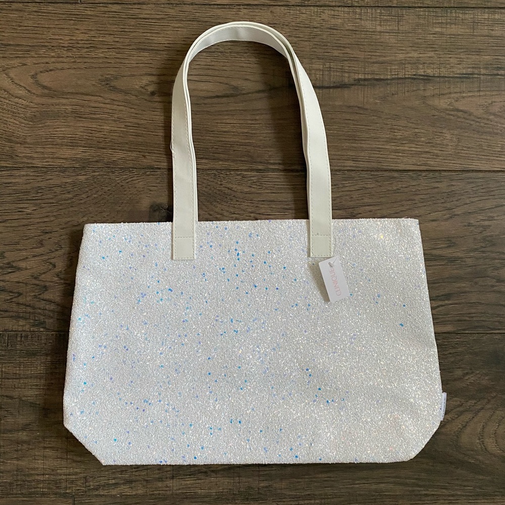 Clinique Glitter Tote Bag